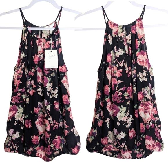 NWT Joie 100% Silk Floral Blouse Women's Size Small - Picture 11 of 11